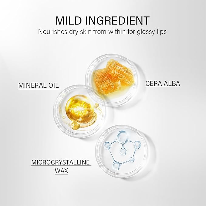 Glow Lip Balm,Moisturizing Lip Balm for Dry Cracked Lips,Hydrating Lip Balm with Glossy Finish,Moisturizers & Treats Lips Nourishing Lip Care Lip Repair Gel Peptide Lip Treatment (03# Salted caramel)-Velvo Beauty