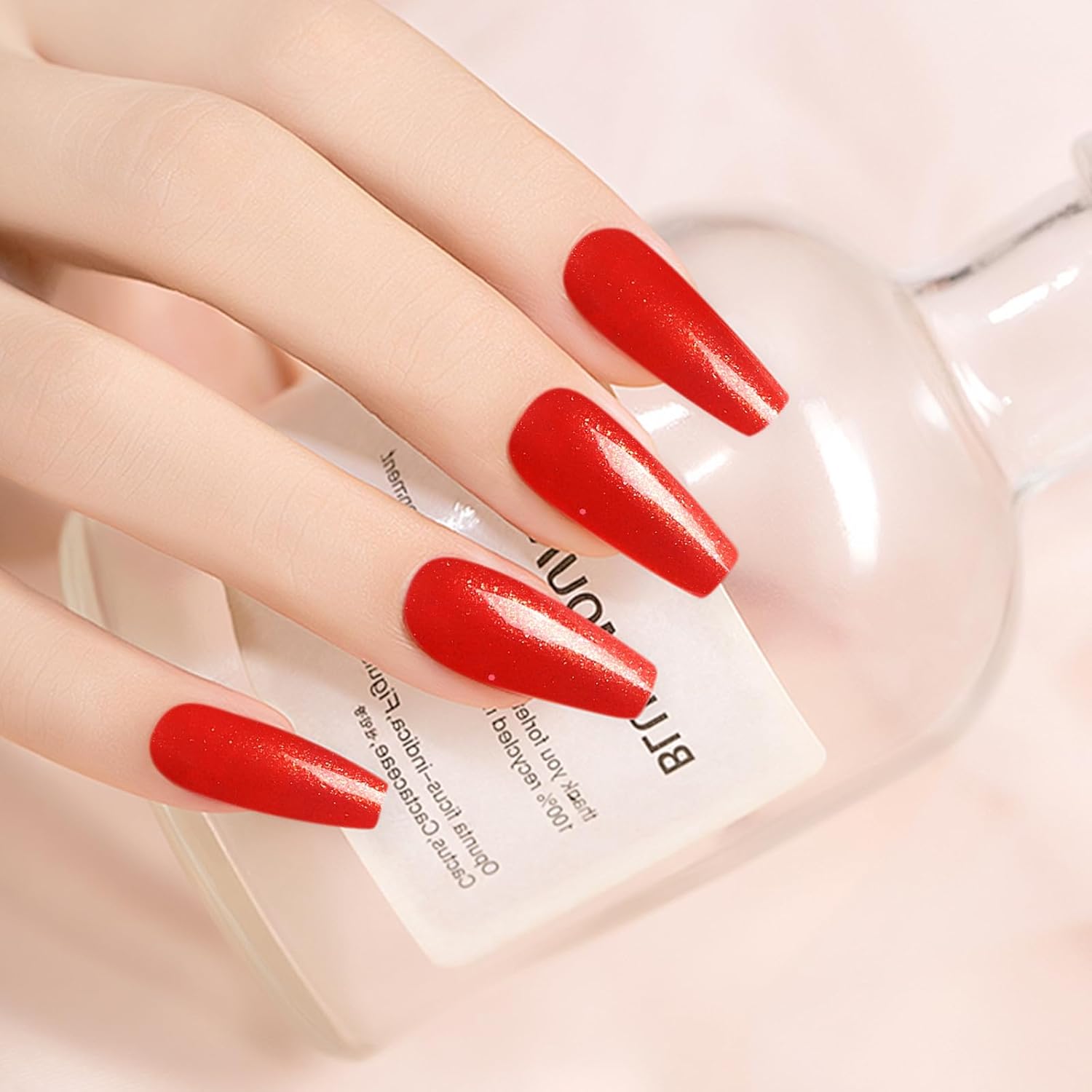 Major Dijit Quick Dry Nail Polish Gold Red Summer Nail Lacquer for Nail Art Regular Nail Polish 0.41 fl oz.-Velvo Beauty