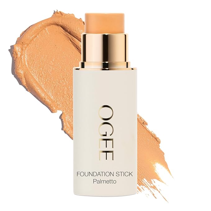 Ogee Sculpted Complexion Foundation Stick (Palmetto 2.80N - Medium Light Tan, Olive Undertones) Full Coverage Foundation Makeup - Instantly Balance & Even Complexion - 70% Organic Ingredients-Velvo Beauty