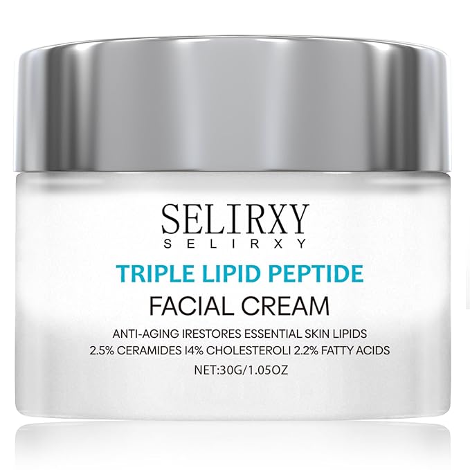 Nodfens Triple Lipid Peptide Cream for Anti-Aging - Restores & Repairs Mature Skin for Radiant, Smooth Complexion - Advanced Strength Recovery Face Moisturizer Cream-Velvo Beauty