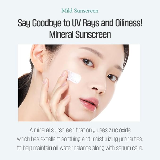 ETUDE Sunprise Sunscreen Mild Sun Milk SPF 50+ / PA++++ (55ml) | Sebum-free, Non-Sticky, Long Lasting Protection, 100% Mineral Korean Sunscreen for sensitive skin-Velvo Beauty