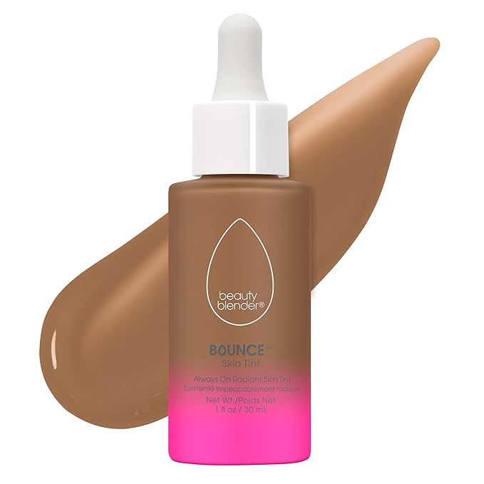 Beautyblender 12-Hour Always on Radiant Skin Tint, Breathable Serum Foundation Stays Put for All Day Long Wear, Infused with Hyaluronic Acid & Niacinamide, Tan 5-Velvo Beauty