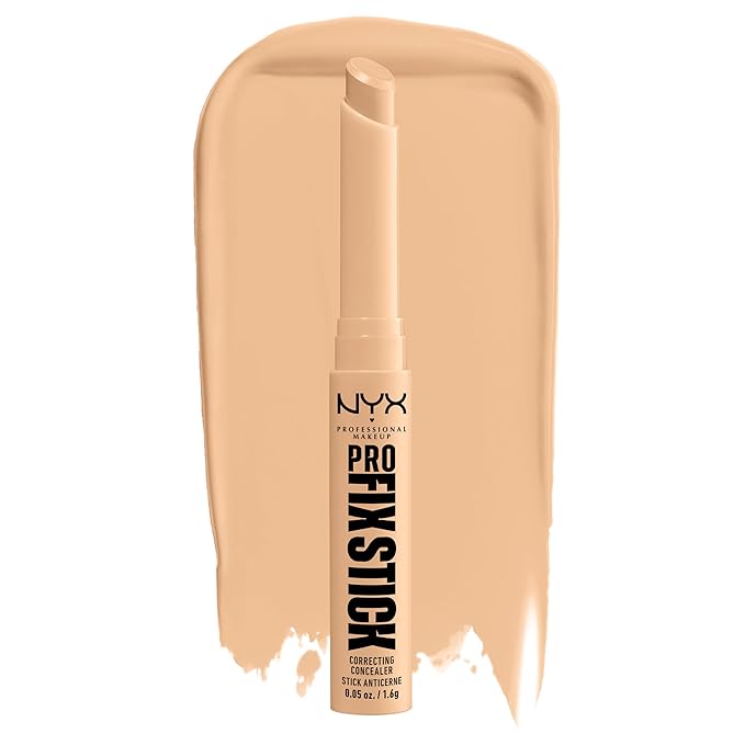NYX PROFESSIONAL MAKEUP Pro Fix Stick Correcting Concealer, Buildable Medium Coverage Concealer Stick - Natural-Velvo Beauty