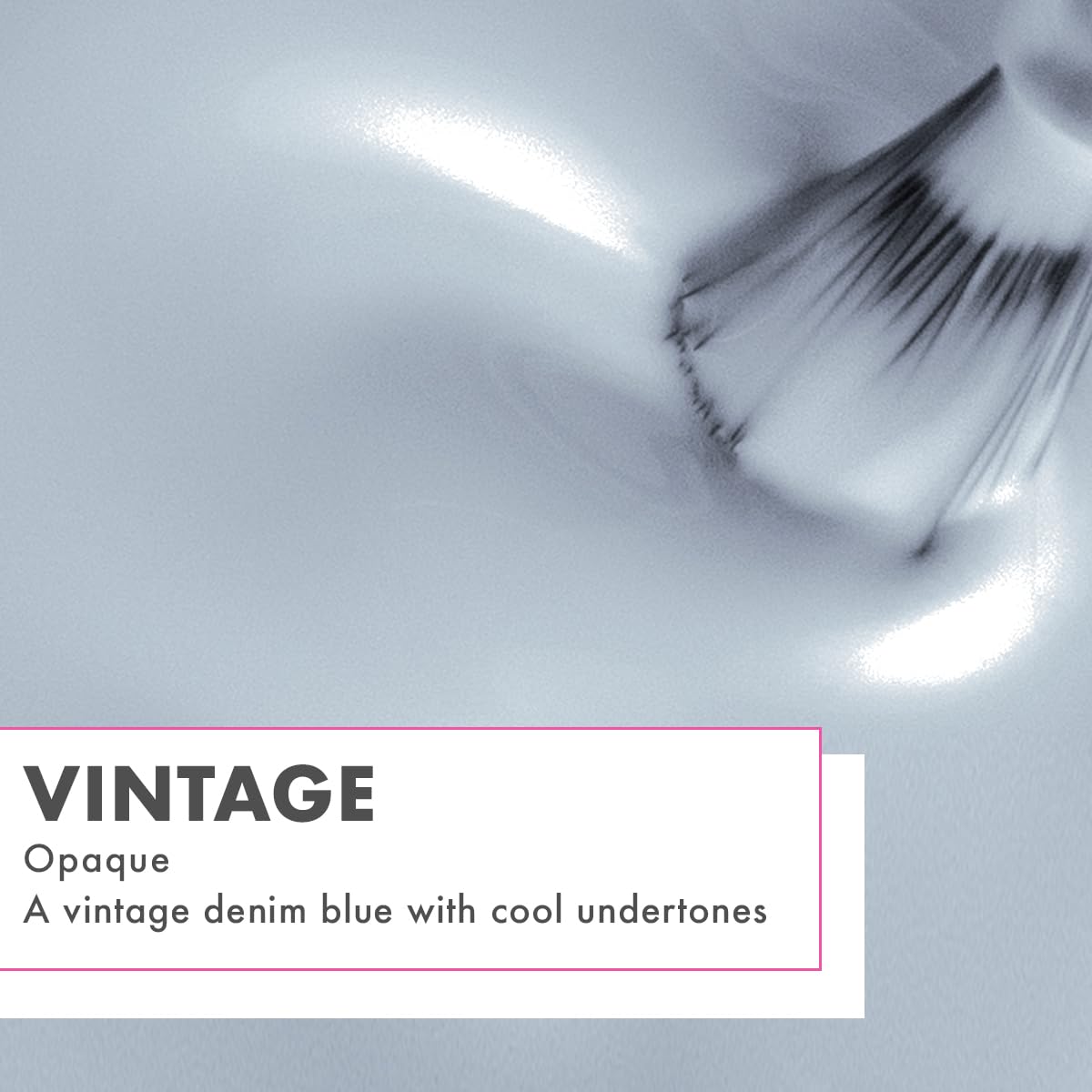 Olive & June Quick Dry Nail Polish | Instant, Fast-Drying, Smudgeproof Color | 15-free, Vegan, Cruelty-Free Formula | Lasts up to 5 Days | Salon-Quality Manicure, Pedicure at Home | Vintage Denim Blue-Velvo Beauty