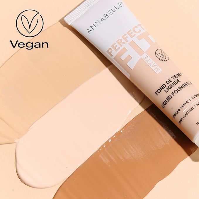 Annabelle Perfect Fit Foundation, Chestnut, 1 Ounce-Velvo Beauty