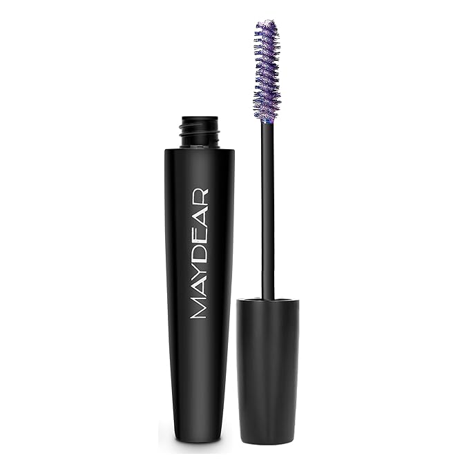 Maydear Chameleon Mascara Color-Changing Mascara for Eyelashes, Multichrome Glitter Lash Makeup, Long-Lasting, Smudge-Proof, Eye-Catching Look for Day & Night-Velvo Beauty