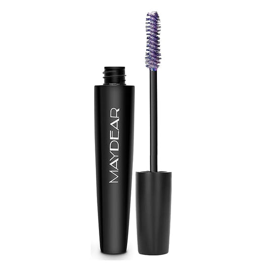 Maydear Chameleon Mascara Color-Changing Mascara for Eyelashes, Multichrome Glitter Lash Makeup, Long-Lasting, Smudge-Proof, Eye-Catching Look for Day & Night-Velvo Beauty