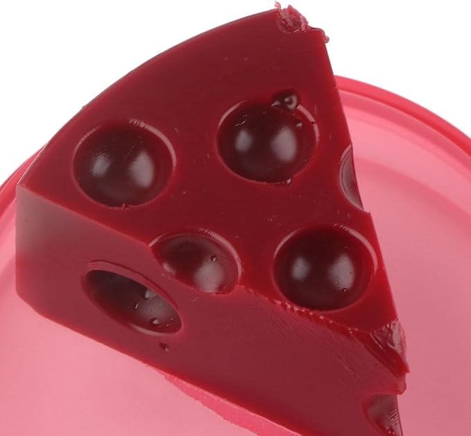 Cheese Shaped Lip Balm, Moisturizing Nourishing Repair Lip Balm, Hydrating Lip Balm for Chapped Cracked Lips 0.3oz(01)-Velvo Beauty