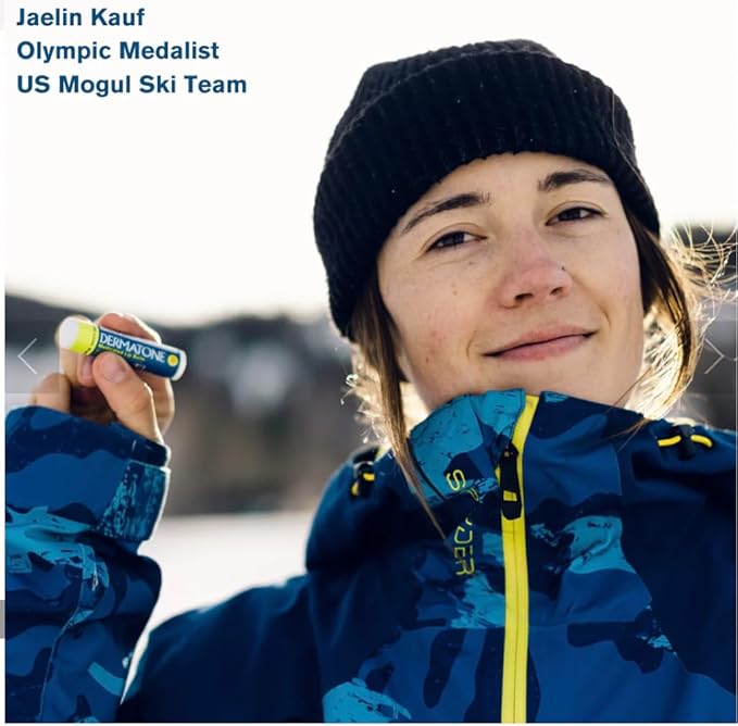 Dermatone Lip Balm SPF 30 | Medicated | Moisturizing | Cocoa Butter, Aloe, Vitamin E | Soothe & Replenish Chapped Lips | 2-Pack, 0.15 oz sticks-Velvo Beauty