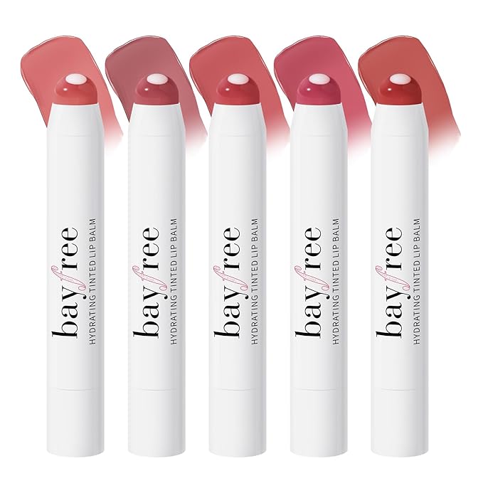 Tinted Lip Balm Plumper Set, Glossy, Pump Lips, Lightweight, Moisturize & Tint with Jojoba Seed Oil, Vegan Lip Balm Lip Care Present-Velvo Beauty