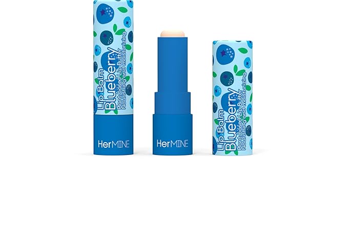 HerMINE Lip Balm Plant-based Lip Butter 3 Pack Nourishing Moisturizing LipBalm LipButter Long Lasting Delicious Flavors Intense Hydration-Velvo Beauty