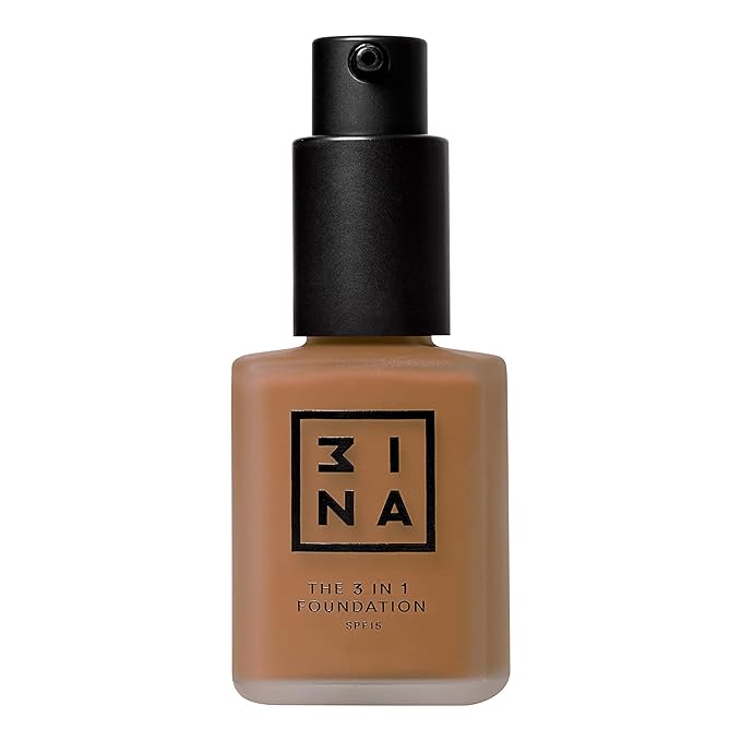3INA The 3-In-1 Foundation 221 - Vegan Formula - Combination Of Primer, Concealer And Foundation - Medium Coverage - Natural Finish - Perfect For Covering Lines And Blemishes - Long Lasting - 1.01 Oz-Velvo Beauty