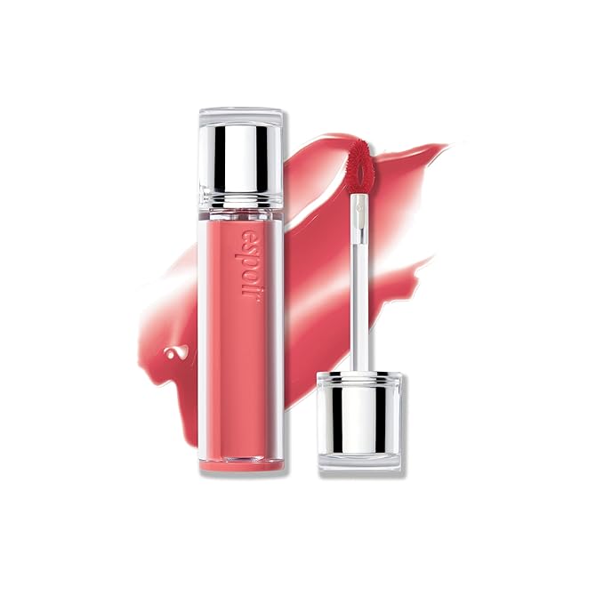 Espoir Couture Lip Tint Glaze #3 Chillin' Chillin' 0.14oz | Volumizing Lip Stain with Syrupy Shine | Long-Lasting & Vibrant Color for Radiant Lip | Moisturizing & Glossy Lip Tint | Korean Lip Makeup-Velvo Beauty