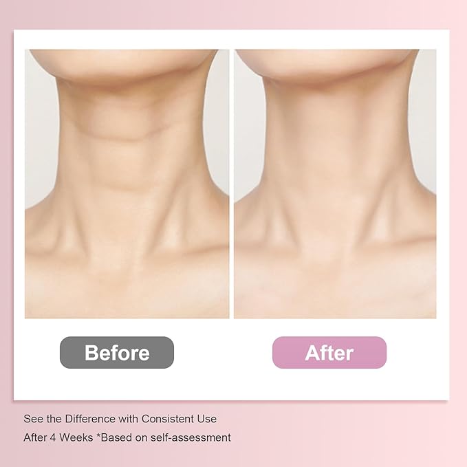 Neck Firming Cream with Gua Sha Tool, Neck Tightening Cream for Crepey Skin, Moisturizing and Lifting Neck Cream for Fine Lines and Sagging Skin 50g-Velvo Beauty