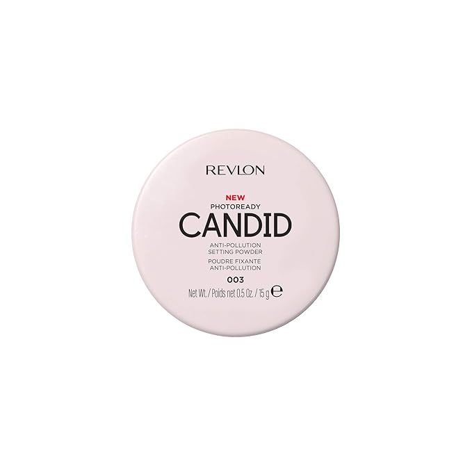 Revlon PhotoReady Candid Setting Powder, with Anti-Pollution, Antioxidant Ingredients, without Parabens, Pthalates and Fragrances; Shade 003 .34 Fluid Oz-Velvo Beauty