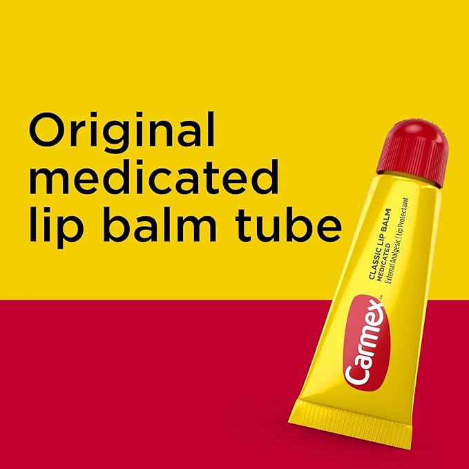 Carmex - Lip Moisturizing Tube, Original Balm - 0.35 Oz (3 each) Body Care/Beauty Care/Bodycare/BeautyCare...-Velvo Beauty