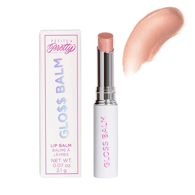 Petite 'n Pretty Glo$$ Lip Balm ($tocks & Bronze) - Makeup for Kids, Tweens, Teens - Hydrating, Lightweight Lip Gloss, Made in the USA-Velvo Beauty