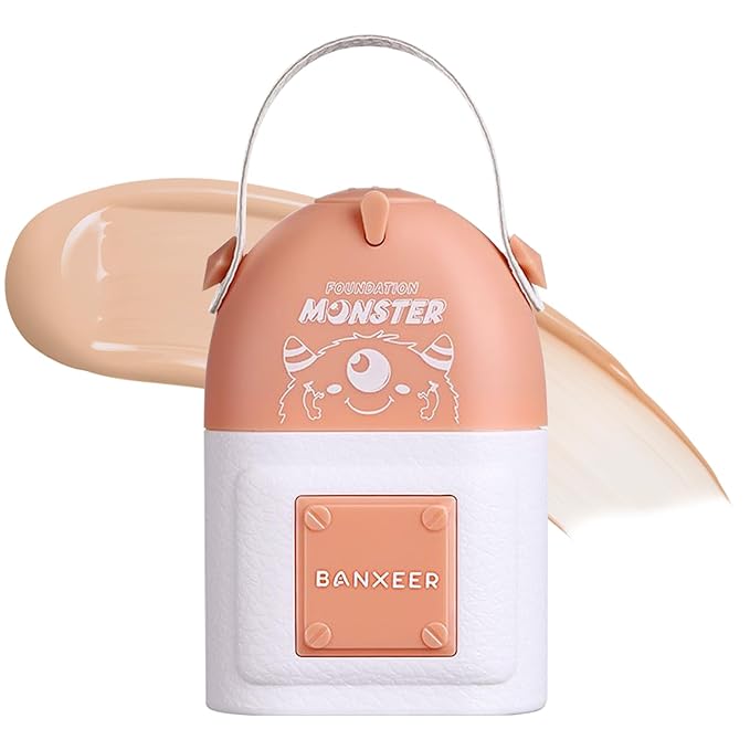 Concealer Moisturizing Gradient Foundation, Lightness Oil Control Long Lasting Waterproof Full Coverage Color Correcting Foundation-Velvo Beauty