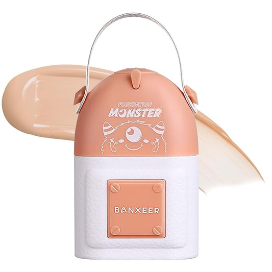 Concealer Moisturizing Gradient Foundation, Lightness Oil Control Long Lasting Waterproof Full Coverage Color Correcting Foundation-Velvo Beauty