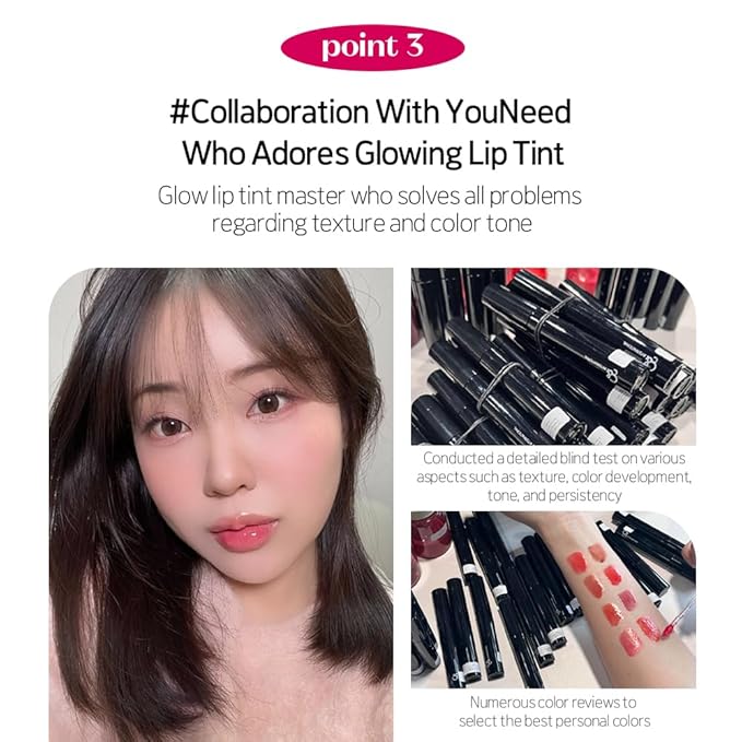 ETUDE Over Glowy Lip Stain Tint #4 Milk Brew | Non-Sticky Vegan Lip Tint | Moisturized & Long-lasting Lip Gloss | Daily Lip Stain for Dry Lips, Korean Makeup, K-beauty-Velvo Beauty