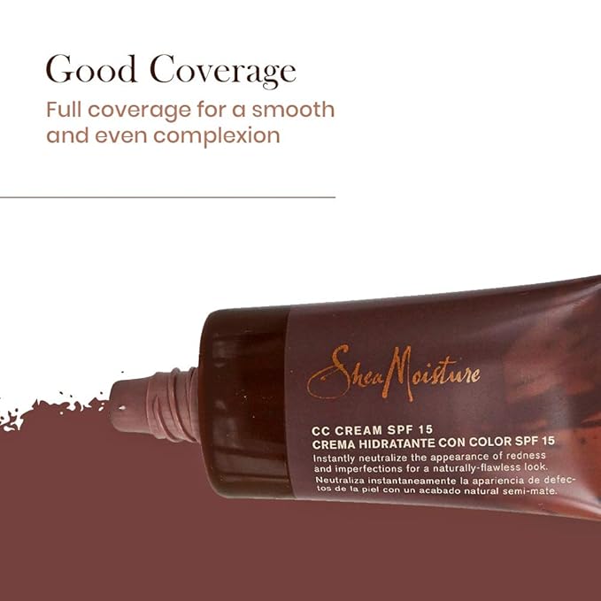 Shea Moisture CC Cream SPF 15 - Deep-Velvo Beauty