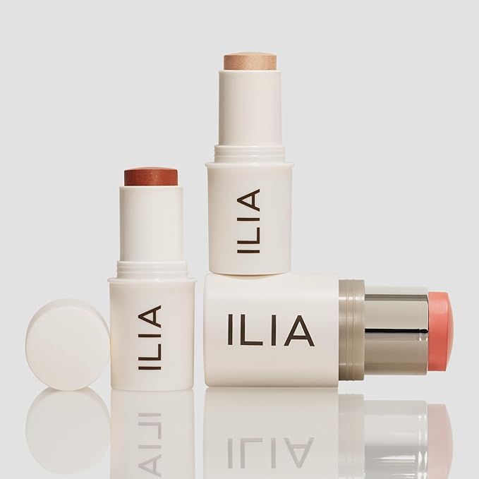 ILIA - Natural Color Ways Multi-Stick Set For Cheeks + Lips | Non-Toxic, Vegan, Cruelty-Free, Clean Makeup-Velvo Beauty