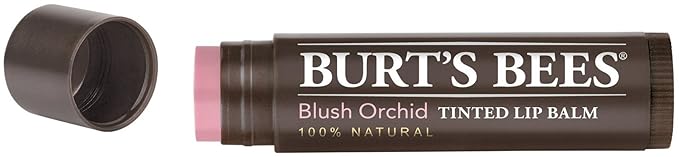 Burts Lip Balm Tinted Orc Size .15z Burts Lip Balm Tinted Blush Orchid .15z-Velvo Beauty