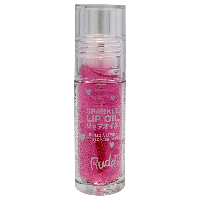RUDE Manga Sparkle Lip Oil-Velvo Beauty