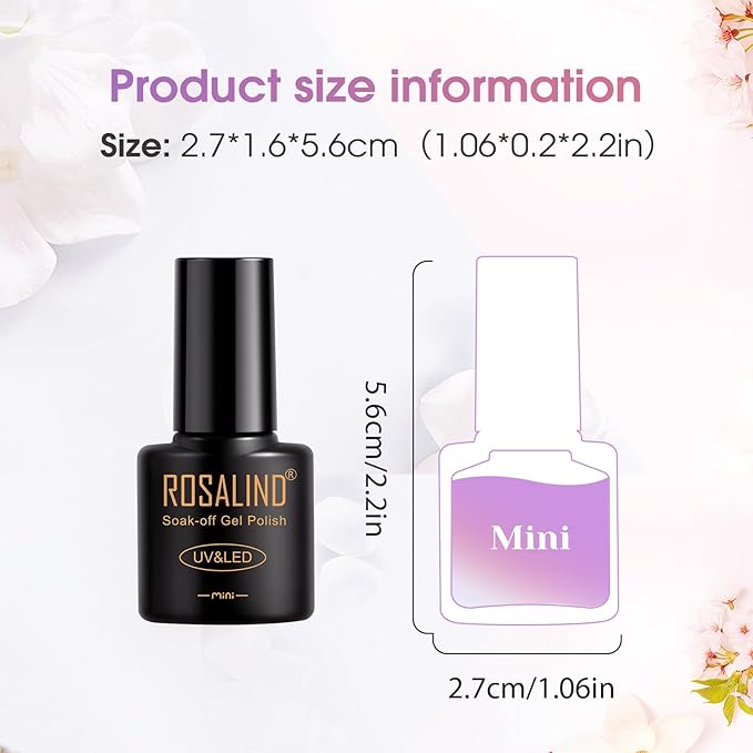 ROSALIND 8PCS Cat Eye Gel Polish with Magnet Stick - Magnetic Cat eye Gel Nail Polish Sparkle Diamond Effect Magic Magnetic Glitter Soak Off Led Nail Art DIY Salon Gifts For Women-Velvo Beauty