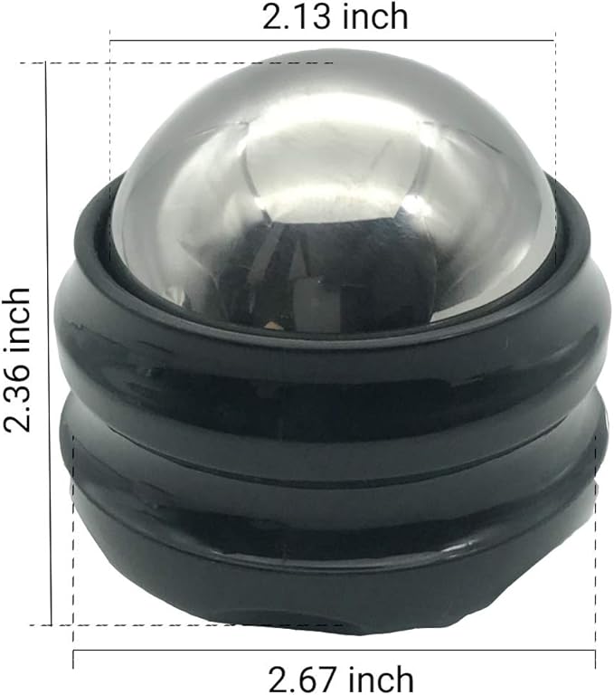 Cold Massage Roller Ball - Gifts for Men Women Teens Boys，Stays Cold for 6 Hours, Home Office Travel Essentials,Sports Fitness Relaxations Gift,Rapidly Relieve Muscle Pain and Tension-Velvo Beauty