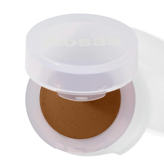 Kosas Mini Cloud Set Face Setting Powder - Smoothing Shine Control, Soft, Sheer Setting Translucent Makeup Finish, Portable & Long-Lasting (Silky)-Velvo Beauty