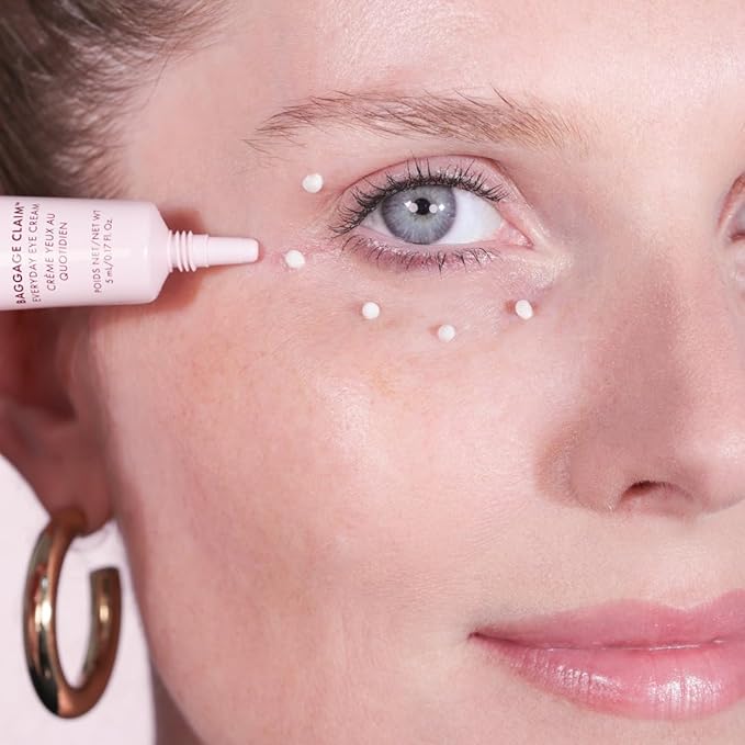 Wander Beauty Bright Eyes Baggage Claim Set - Skin Care Gift Set Includes Award-Winning Under Eye Masks & Eye Cream - The Perfect Gift for Brighter Under Eyes - Clean Beauty Gifts for Women - 0.33 oz-Velvo Beauty