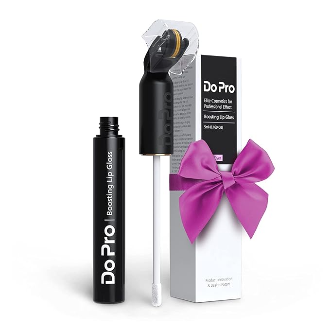 Intensive Lip Lift Stick Boost-In - Plumper Stick with Anti-Aging Stimulating Roller, Plumping Lip Stick with Hyaluronic Acid, Collagen, Vitamin C & E - Volumizing & Hydrating Lip Plumping Serum - 5ml-Velvo Beauty