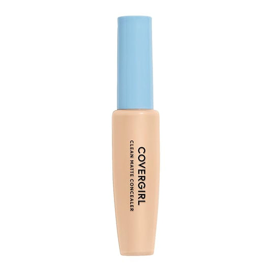 COVERGIRL - Clean Matte Concealer, Oil-Free, Lightweight Formula, Blendable, Natural-Looking Coverage, 100% Cruelty-Free-Velvo Beauty