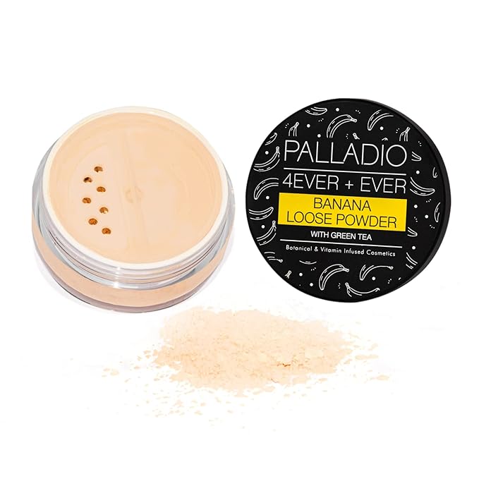 Palladio 4 Ever+Ever Mattifying Loose Setting Powder (Banana Powder)-Velvo Beauty