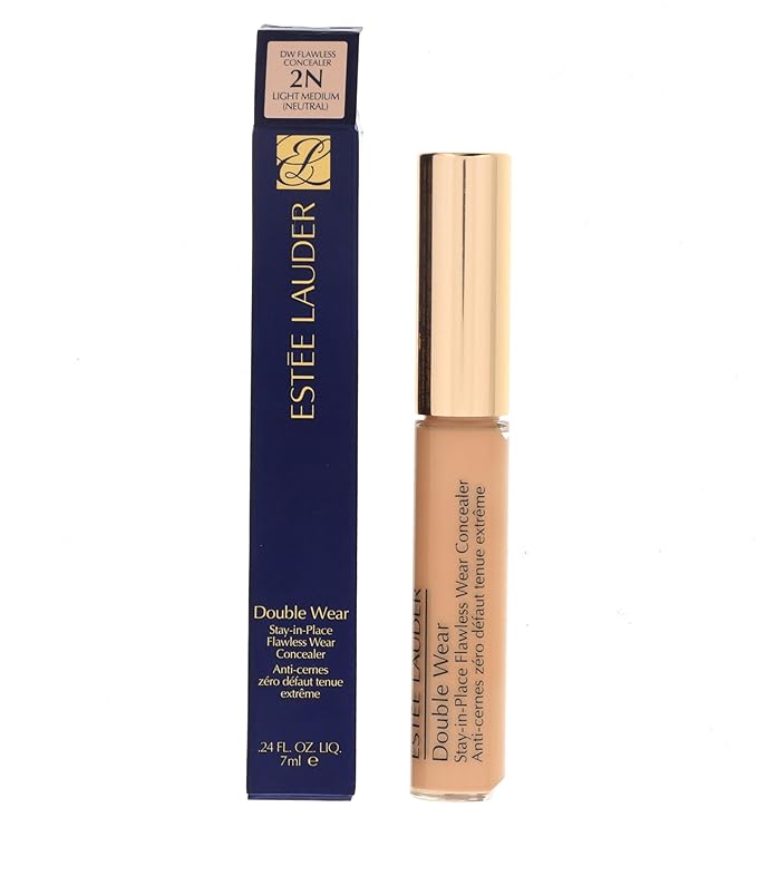 Estee Lauder Double Wear Stay-In-Place Flawless Wear Concealer 2N Light Medium (Neutral), 0.34 Ounce-Velvo Beauty