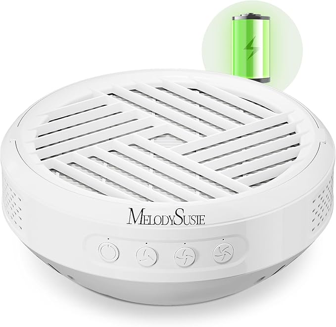 MelodySusie Cordless Nail Dust Collector,Compact Vacuum Fan Rechargeable Dust Collector with Reusable Filter,SProR Powerful Dust Suction Machine for Acrylic Gel Polish Manicure Pedicure at Salon&Home-Velvo Beauty