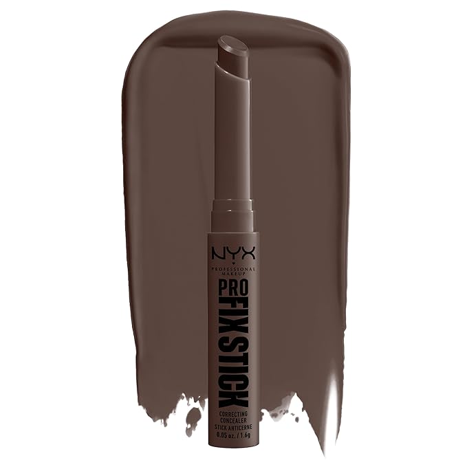 NYX PROFESSIONAL MAKEUP Pro Fix Stick Correcting Concealer, Buildable Medium Coverage Concealer Stick - Rich Espresso-Velvo Beauty