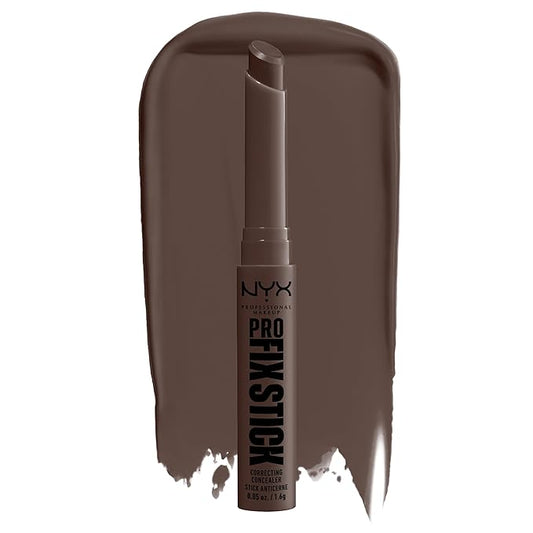 NYX PROFESSIONAL MAKEUP Pro Fix Stick Correcting Concealer, Buildable Medium Coverage Concealer Stick - Rich Espresso-Velvo Beauty