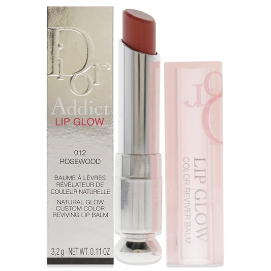 Christian Dior Dior Addict Lip Glow - 012 Rosewood Lip Balm Women 0.11 oz-Velvo Beauty