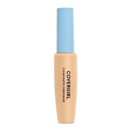 COVERGIRL - Clean Matte Concealer, Oil-Free, Lightweight Formula, Blendable, Natural-Looking Coverage, 100% Cruelty-Free-Velvo Beauty
