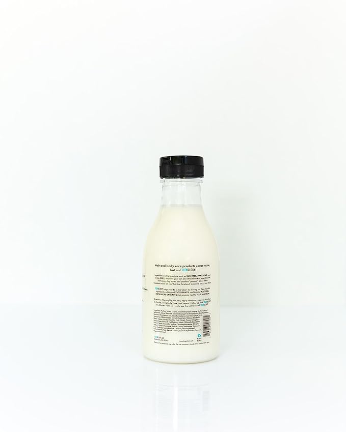 Teenology Shampoo for Teens, For Clear Skin and Healthy Hair, Natural Botanical Extracts, 16 oz. (Vanilla Almond)-Velvo Beauty