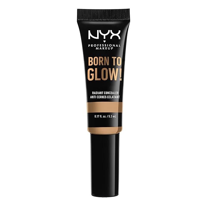 NYX PROFESSIONAL MAKEUP Born To Glow Radiant Concealer, Medium Coverage - Beige-Velvo Beauty