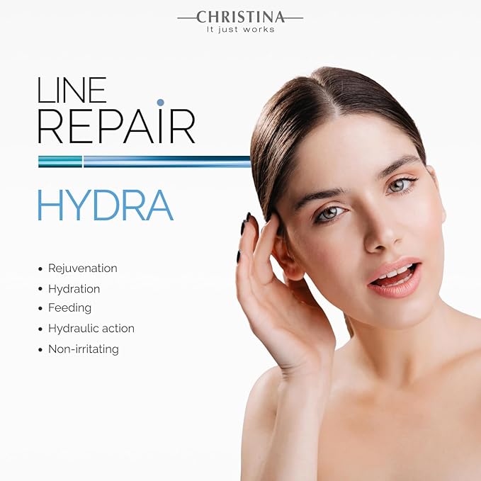 Christina Line Repair Elastin Collagen Cream for Face with Hyaluronic Acid | Face Repair Cream Nourishes and Replenishes the Skin 60ml / 2 fl.oz-Velvo Beauty