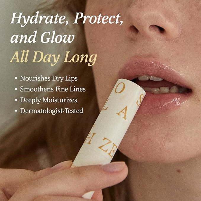 Zeroslash Vegan Lip Butter Stick with Shea Butter & Squalane 0.13oz – Hydrating Lip Balm for Dry, Chapped Lips | Plant-Based Lip Care with 6 Natural Oils | Overnight Lip Mask | Pack of 3-Velvo Beauty