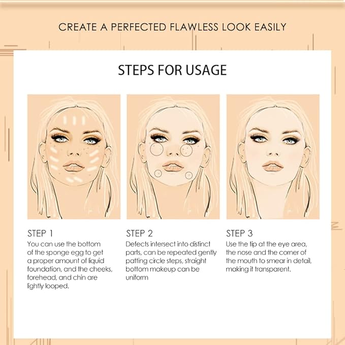 Beauty Glazed Soft Matte Silky Full Coverage Liquid Foundation, Multi-Use Buildable Foundation Lightweight Feel Oil Control Longwear Naturally Flawless Coverage Foundation (104 Buff Beige)-Velvo Beauty