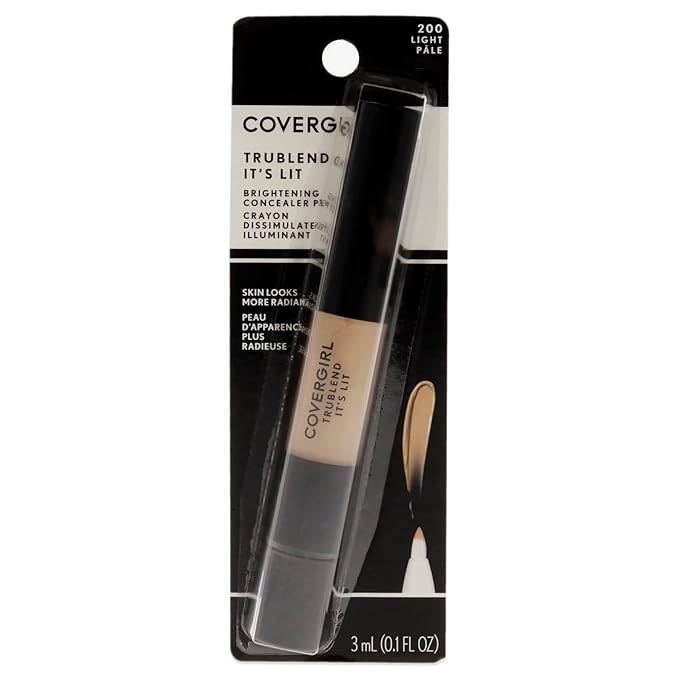 COVERGIRL Trublend It's Lit Concealer, Light L3-l7, 0.10 Ounce-Velvo Beauty