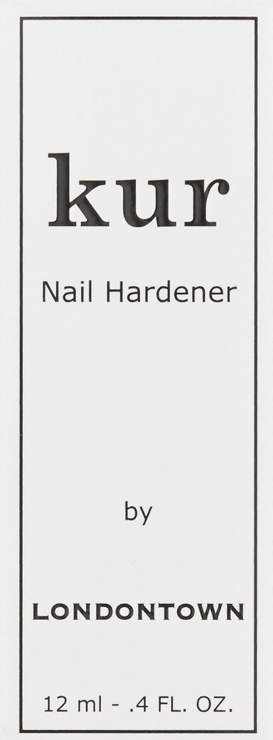 LONDONTOWN kur Nail Hardener and Base Coat, 0.4 Fl Oz (Pack of 1)-Velvo Beauty