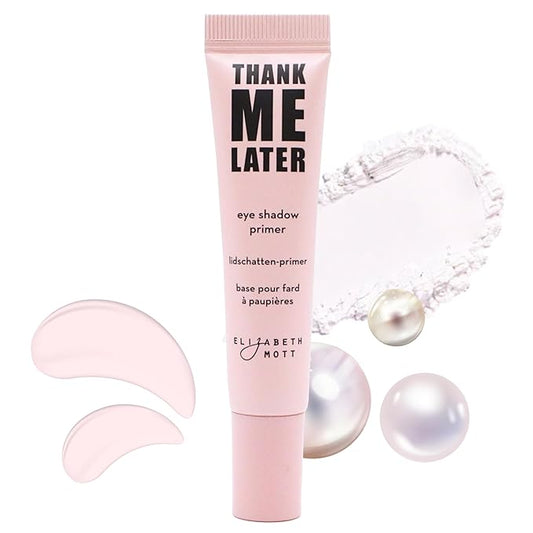 Elizabeth Mott Thank Me Later Eye Primer - Long-Lasting, Eyeshadow Primer Base for Oily Lids & Crease-Free Wear - Smudge-Proof, Lightweight, Cruelty-Free - 10g-Velvo Beauty