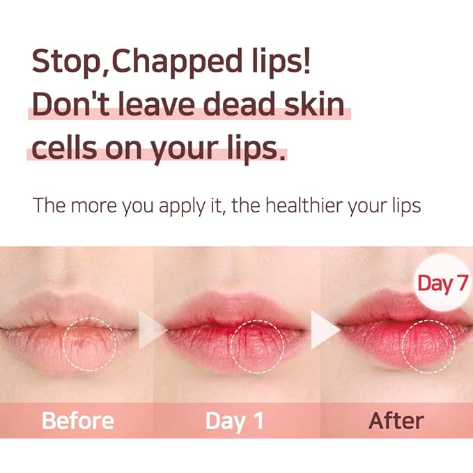 NATURAL SHINE Lux Triple Lip CURE Balm ATHENA (Red Orange) | Chapstick Hydration and Exfoliator | Overnight Lip Treatment Care Deep Nourishing for Dry Cracked Chapped Lips (0.17oz)-Velvo Beauty